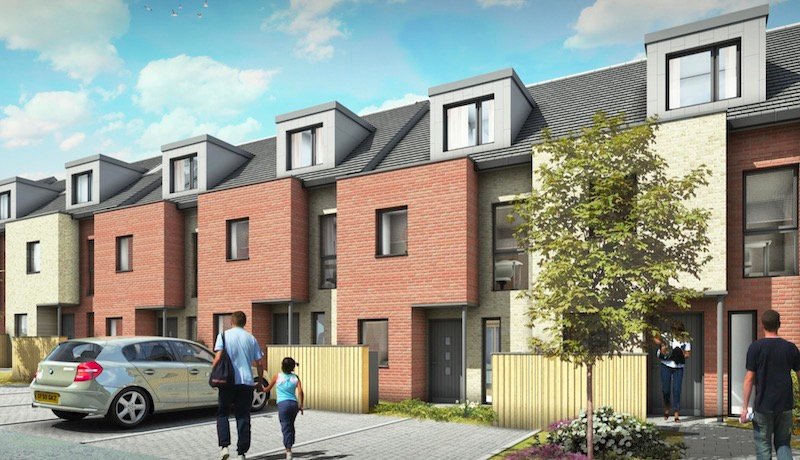 School-Road School Road Affordable Housing Scheme Concept Image